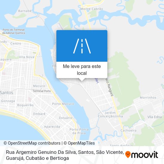 Rua Argemiro Genuino Da Silva mapa