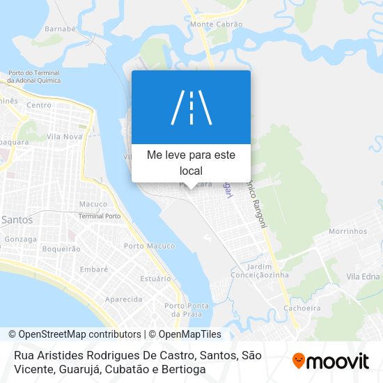 Rua Aristides Rodrigues De Castro mapa