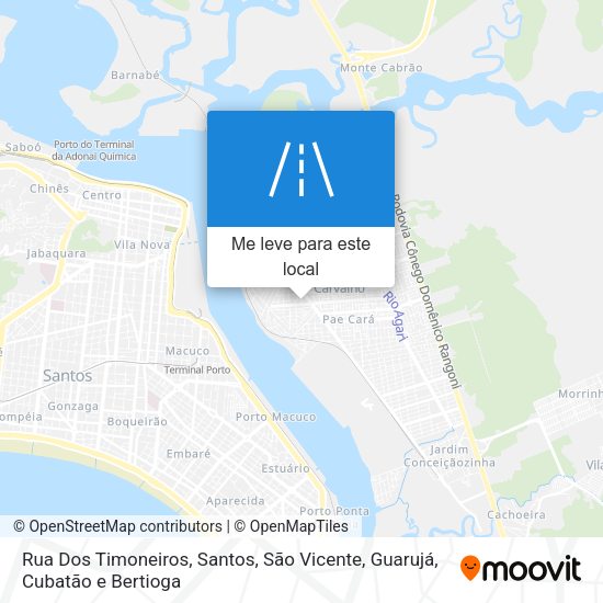 Rua Dos Timoneiros mapa