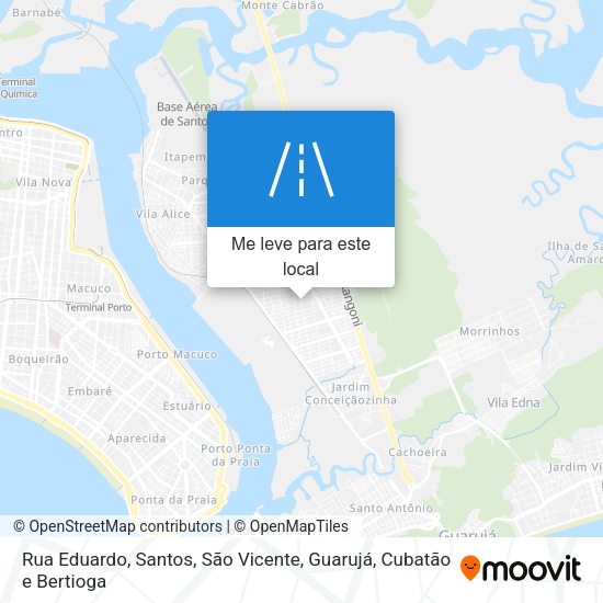 Rua Eduardo mapa