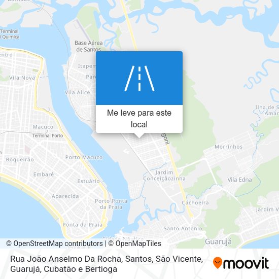 Rua João Anselmo Da Rocha mapa
