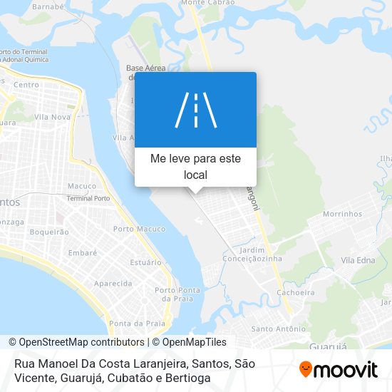 Rua Manoel Da Costa Laranjeira mapa