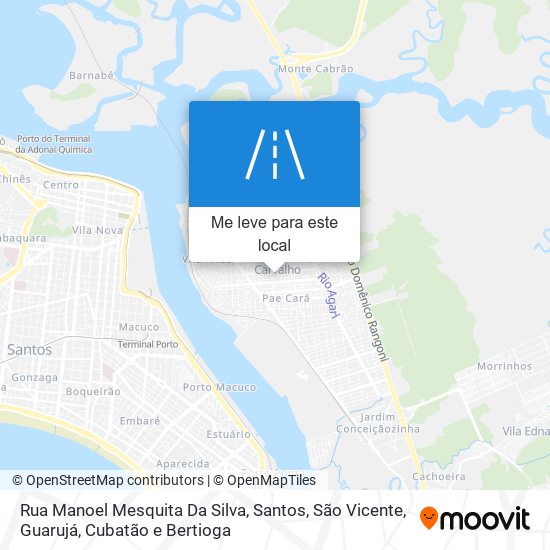 Rua Manoel Mesquita Da Silva mapa