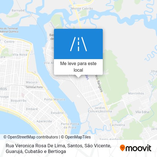 Rua Veronica Rosa De Lima mapa