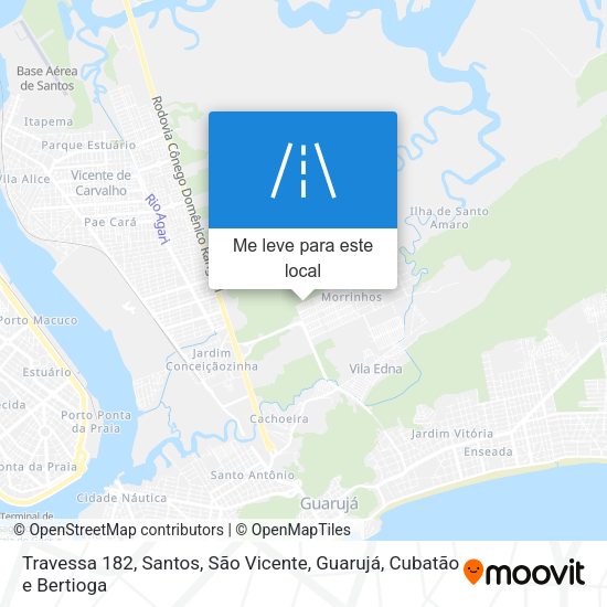 Travessa 182 mapa