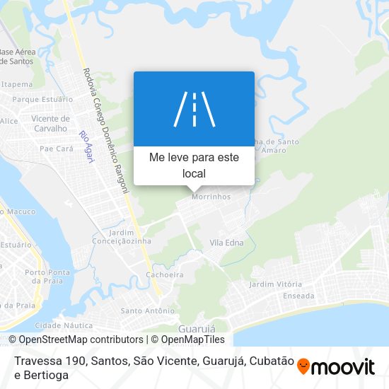 Travessa 190 mapa