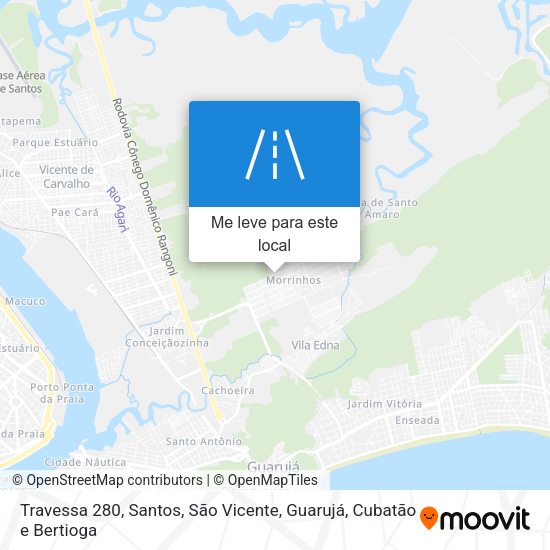 Travessa 280 mapa