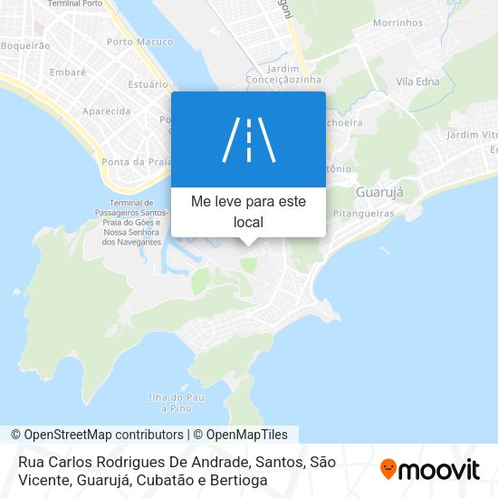 Rua Carlos Rodrigues De Andrade mapa
