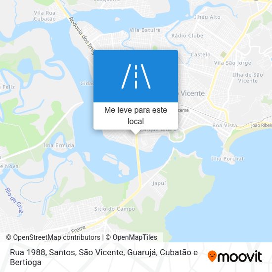 Rua 1988 mapa