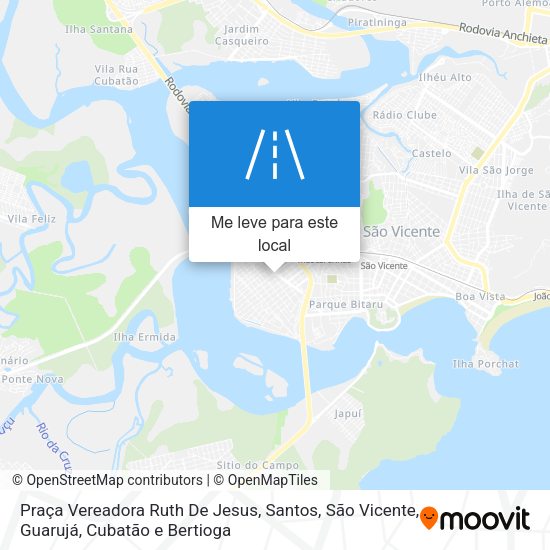Praça Vereadora Ruth De Jesus mapa