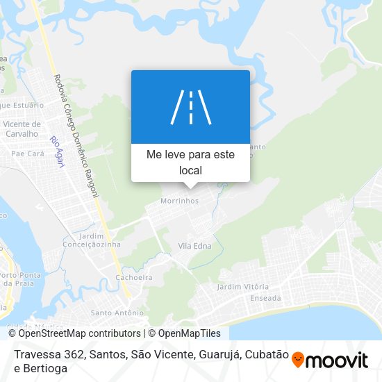 Travessa 362 mapa