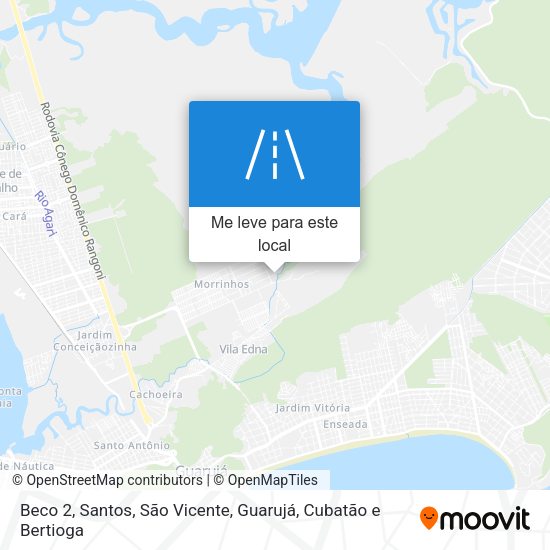 Beco 2 mapa