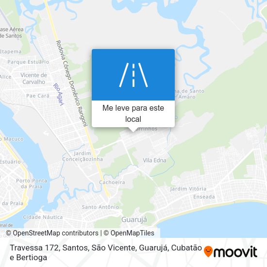 Travessa 172 mapa