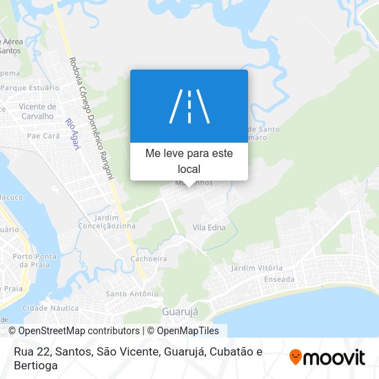 Rua 22 mapa