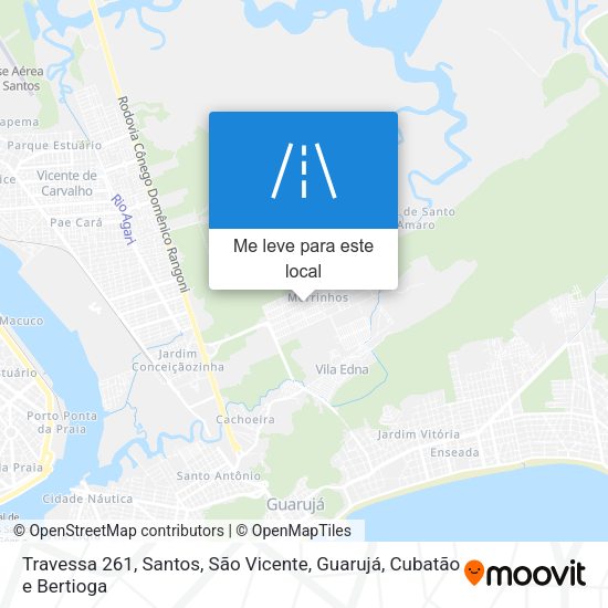 Travessa 261 mapa