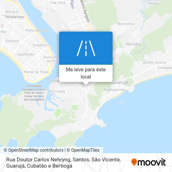 Rua Doutor Carlos Nehryng mapa