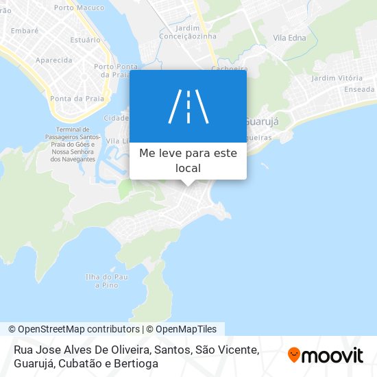 Rua Jose Alves De Oliveira mapa