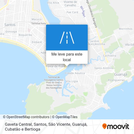 Gaveta Central mapa