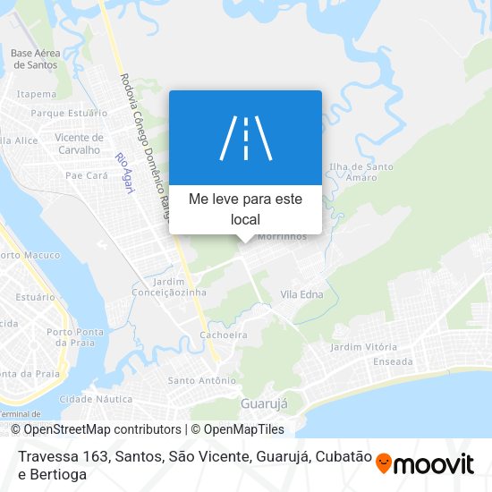 Travessa 163 mapa
