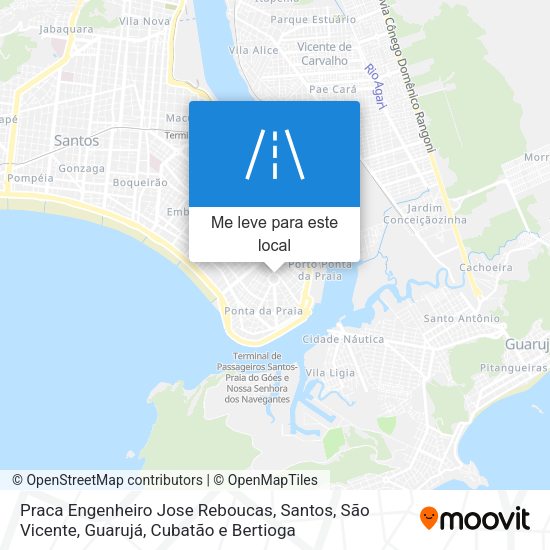 Praca Engenheiro Jose Reboucas mapa