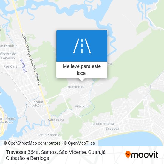 Travessa 364a mapa