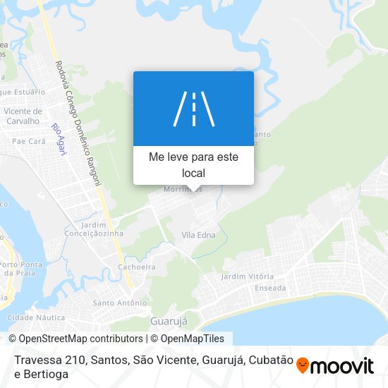 Travessa 210 mapa