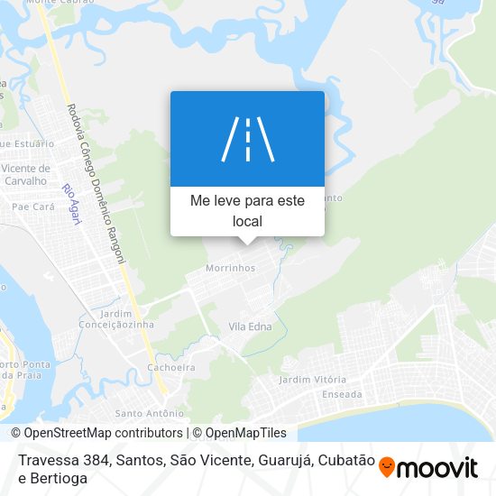 Travessa 384 mapa