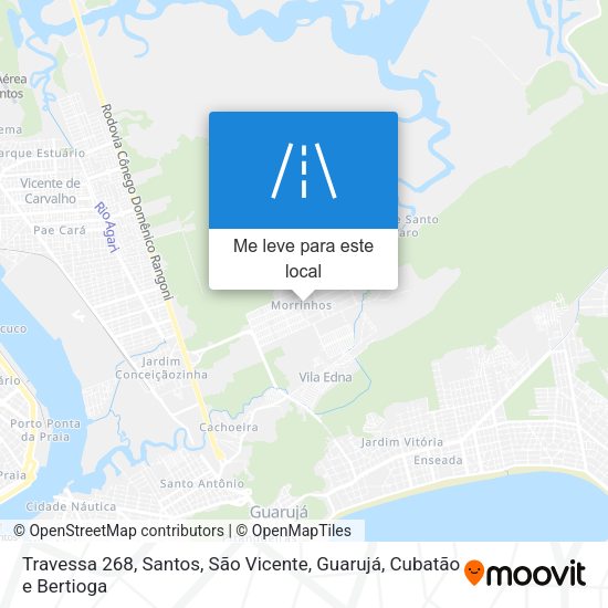 Travessa 268 mapa