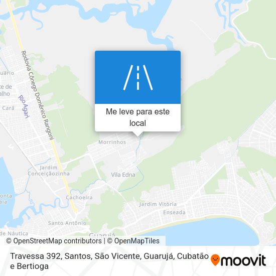 Travessa 392 mapa