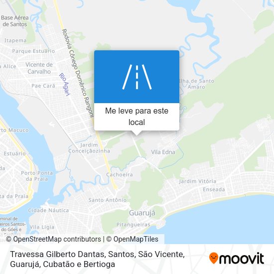 Travessa Gilberto Dantas mapa