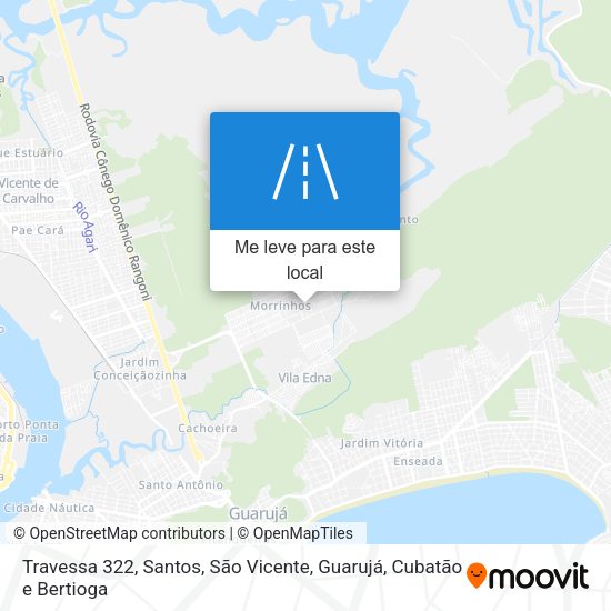 Travessa 322 mapa