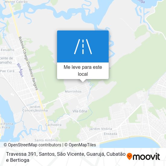 Travessa 391 mapa