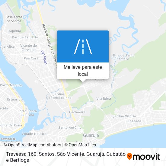 Travessa 160 mapa
