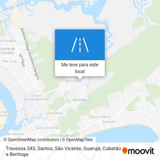 Travessa 343 mapa