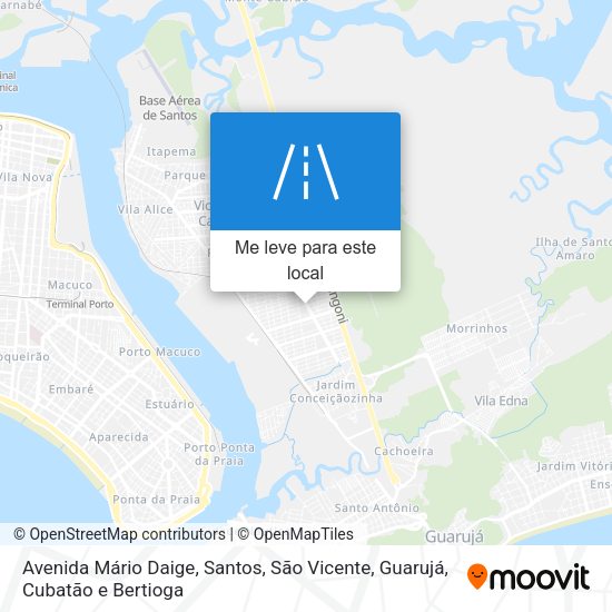 Avenida Mário Daige mapa