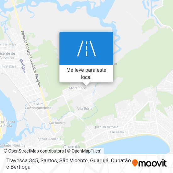 Travessa 345 mapa