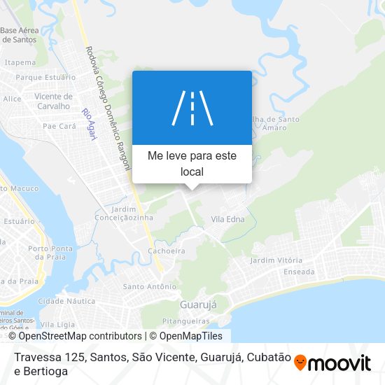Travessa 125 mapa
