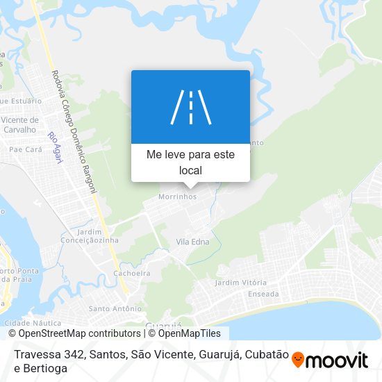 Travessa 342 mapa