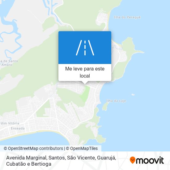 Avenida Marginal mapa