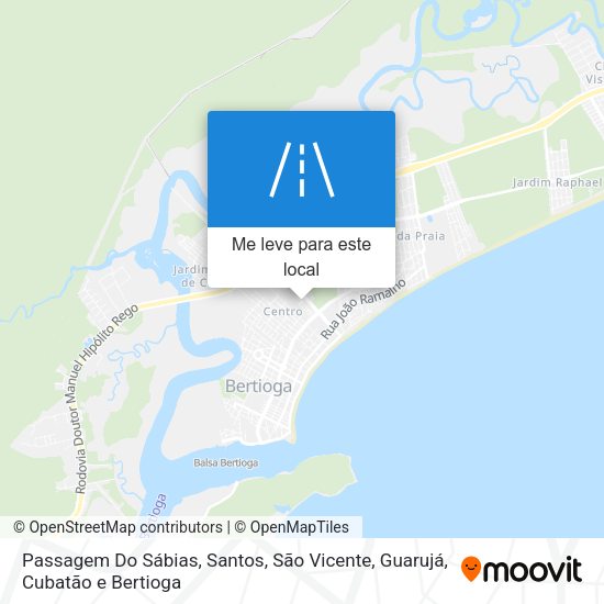 Passagem Do Sábias mapa