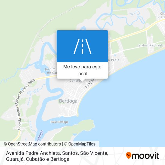 Avenida Padre Anchieta mapa