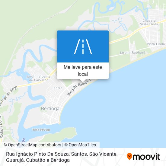 Rua Ignácio Pinto De Souza mapa