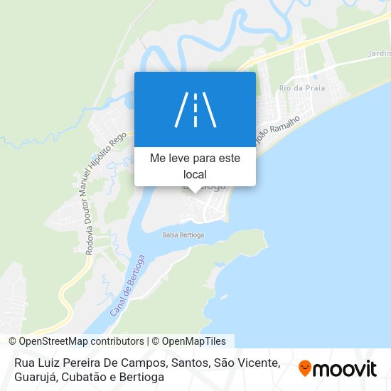 Rua Luiz Pereira De Campos mapa