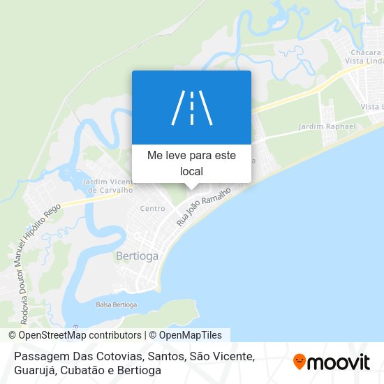 Passagem Das Cotovias mapa
