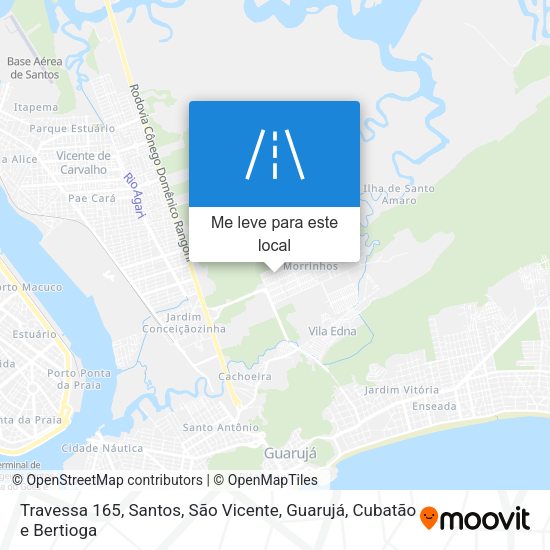 Travessa 165 mapa