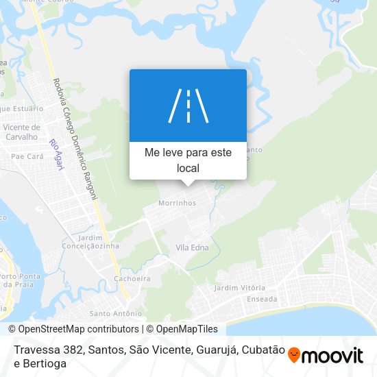 Travessa 382 mapa