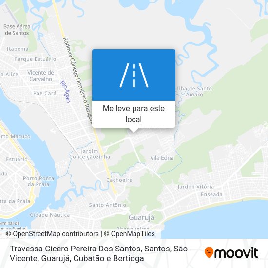 Travessa Cicero Pereira Dos Santos mapa