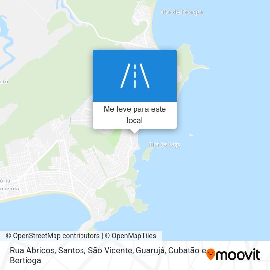 Rua Abricos mapa