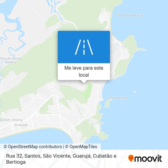 Rua 32 mapa