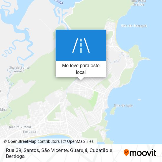 Rua 39 mapa